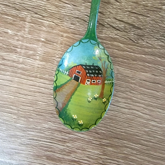 Hand Painted Spoon - Picture 2 of 4
